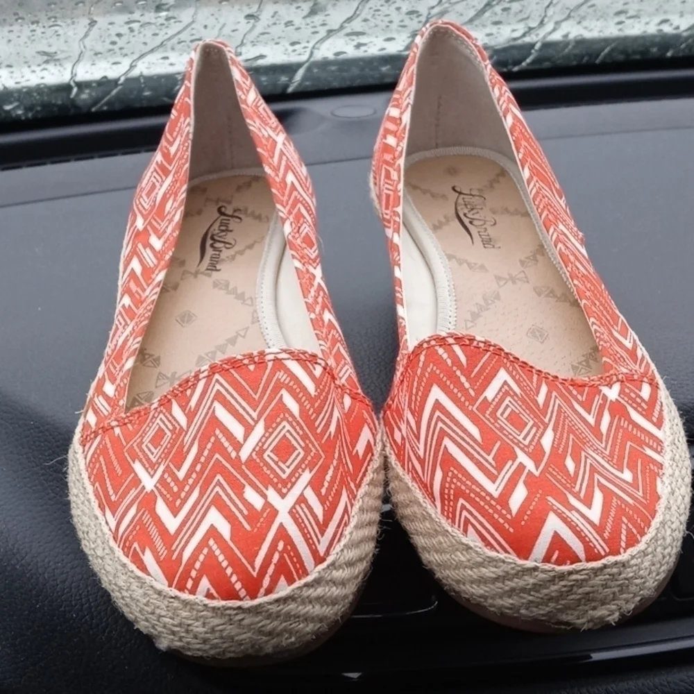 Lucky Brand espadrilles size 7.5 m